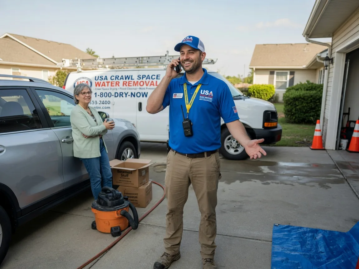 Crawl Space Water Removal Huntingtown, MD FAQs